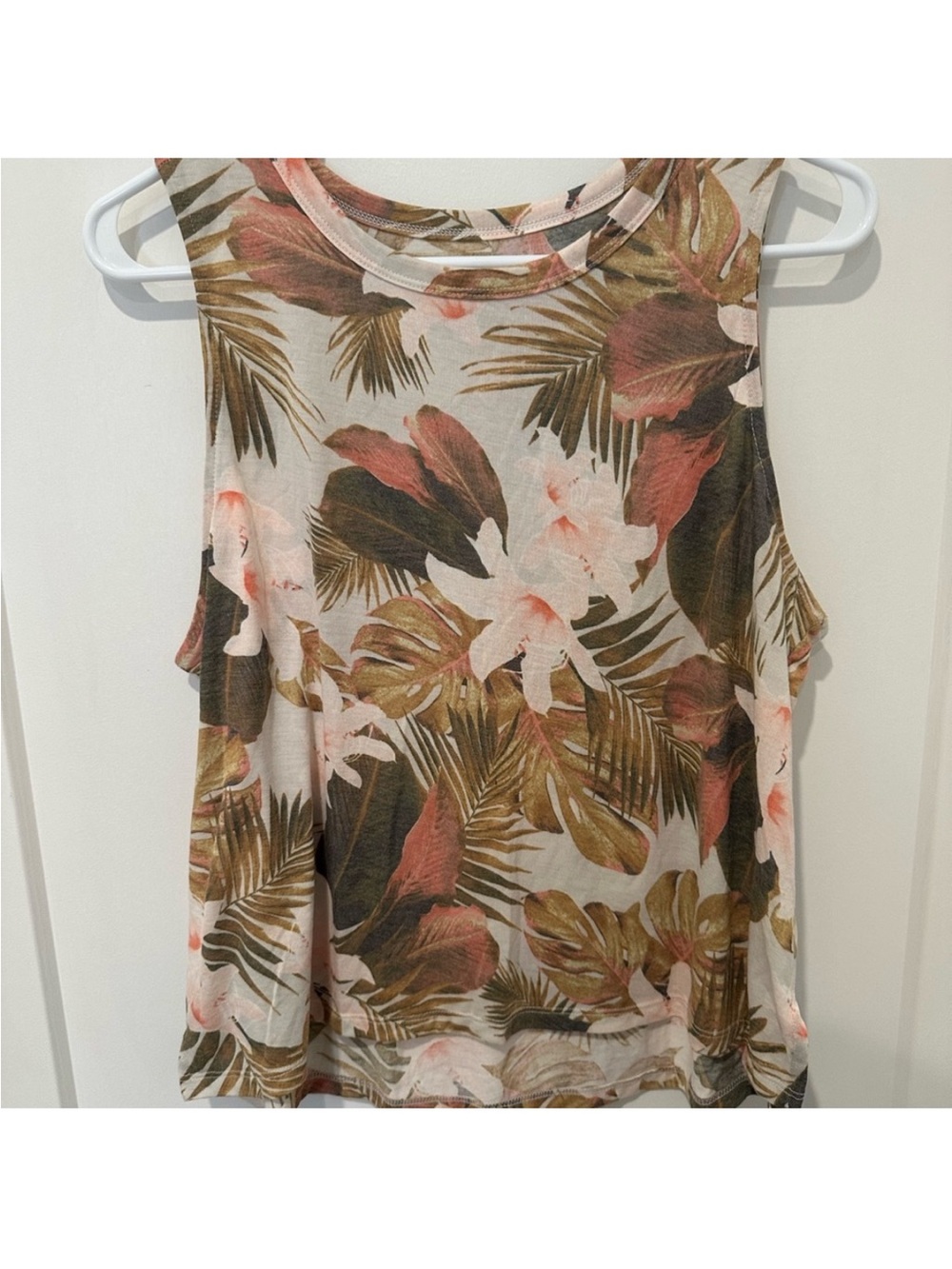 Tropical Go Dry active wear tank top XL